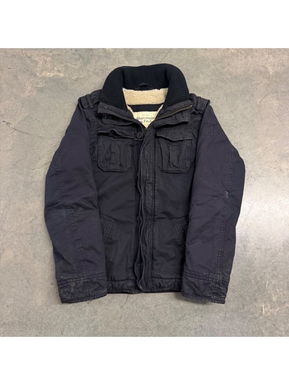 Abercrombie & Fitch 2000s Sherpa Field Jacket
